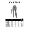 thumbnail image 5 of H2H Men's Casual Trousers Comfortable Fit Drawstring Beach Elastic Waist Straight Pants (CMBLP085), 5 of 5