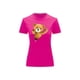 thumbnail image 1 of Playera Blusa De Oso De Peluche Saliendo Del Cierre Ropa Para Mujer Casual Color Fucsia Talla Chica Marca Emil SaEs, 1 of 4