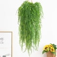 thumbnail image 4 of Pared Verde Artificial Colgante Decoración Interior con Planta Plástica Realista de 88cm para Hogar, Oficina y Diseño de Interiores de Pasillo, 4 of 9