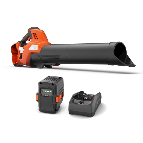 350iB Cordless Leaf Blower with Battery and Charger, 200 MPH, 800 CFM Brushless Motor, 40V Lithium-Ion 7.5Ah Battery, Debris Scraper