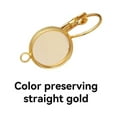 thumbnail image 4 of yingyy Earring Setting Blank Base DIY Craft Jewelry Ear Stud Replacement Handicraft Making Finding Professional Silver Gold, 4 of 6