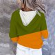 thumbnail image 3 of Gibobby Sudaderas de mujer, Women's French Terry Fleece Pullover Hoodie(Amarillo,M), 3 of 4