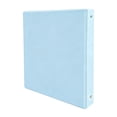 thumbnail image 2 of 1 Inch 3 Ring Binder, Pastel Aesthetic Document Organizer, Letter Size Plastic File Binder for Exam Papers, Notes & Homework, Scho*ol Office Home Supplies, Multi Color 1pc, 2 of 5