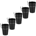 thumbnail image 2 of ELAYARD 5 Sets Pegboard Cups Set Black Steel Storage Organizer for Garage, 2 of 9