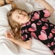 thumbnail image 5 of Balery Hearts Conjunto de Pijama Infantil de Manga Corta con Estampado – Ropa de Dormir de Algodón Suave-4X-Large, 5 of 6