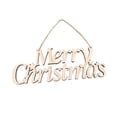 thumbnail image 4 of Letrero de madera de Feliz Navidad para colgar en la pared, manualidades, madera para colgar en la pared, vacaciones Ninguno B, 4 of 9