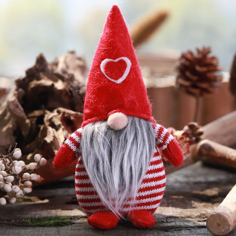 Christmas Swedish Gnome Plush Decorations Handmade Tomte 19 Inches Home Holiday 