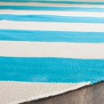 thumbnail image 4 of Safavieh Montauk Turquoise Contemporary Rug - Round 6', 4 of 4