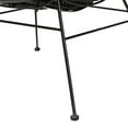 thumbnail image 5 of Wholesale Interiors Baxton Studio Colorado Modern Bohemian Black Rattan and Metal Accent Chair, 5 of 7