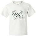 thumbnail image 3 of Inktastic Well Bless your Heart with Calico Print Youth T-Shirt, 3 of 5
