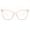 003 Pink, variant on FEISEDY Oversized Cat Eye Glasses Frame Blue Light Blocking Eyewear for Women B2589