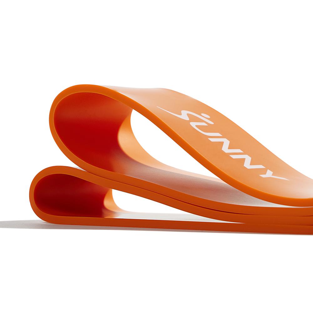 Sunny Health & Fitness Strength Training Band natural latex eco-friendly and odorless orange 140 lb