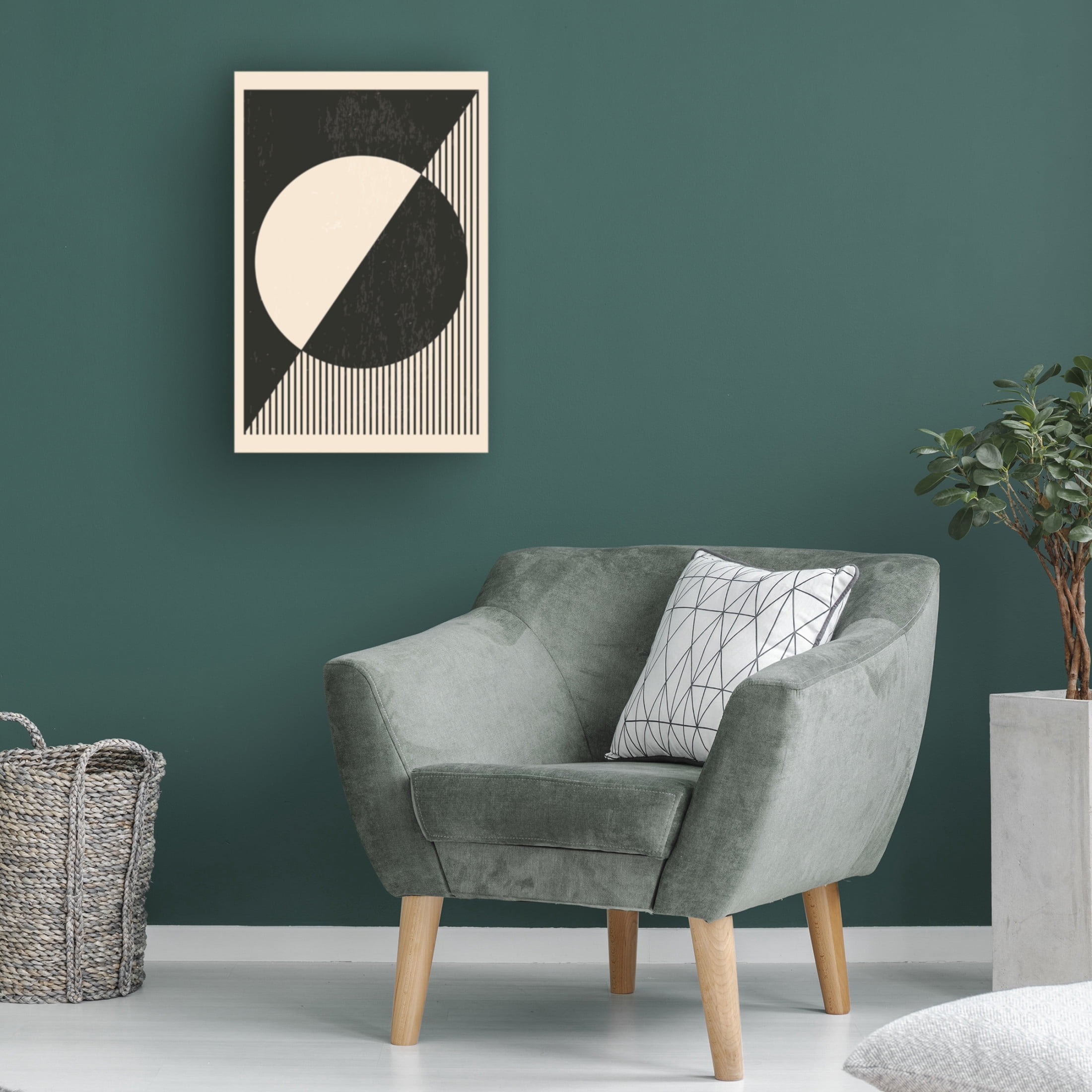 Trademark Fine Art jay stanley Black and White Planets Series 2 Canvas Wall Art