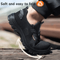 FASHIONBANANA Ultra lightweight comfortable safety shoe and steel toe
