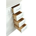 thumbnail image 3 of Aria 48" Bathroom Vanity with White Cabinet and Quartz Top, 3 of 7