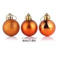 thumbnail image 3 of Firlar Christmas Trree Pendant Hanging Balls Plastic Ornaments 6Pcs Tree Pendants Party Decoration, 3 of 18