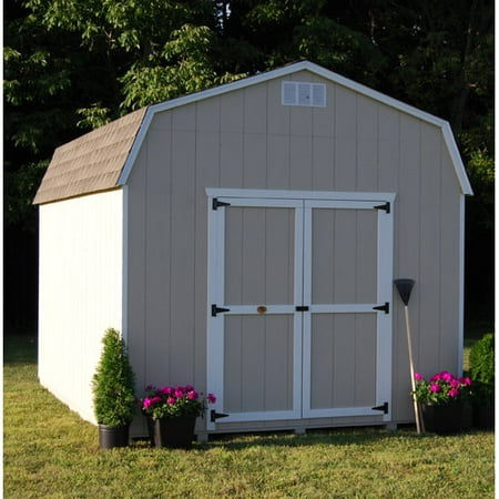 Little Cottage Company Value Gambrel Barn Precut Kit Solid Wood