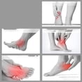 thumbnail image 5 of 1 Pairs Ankle Brace Compression Sleeves - 8-15 mmhg Open Toe Compression Socks with Arch Support for Women & Men , Relief for Swelling, Plantar Fasciitis, and Sprains – Step into Comfort and Stability, 5 of 6