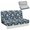 Wave Shell Pattern, variant on Chririnla Autumn Rv Jackknife Sofa Seat Covers, 2 Piece Elastic Wrinkle Free Couch Protector for Travel Trips and Pet Owners