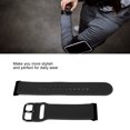 thumbnail image 4 of Adjustable Silicone Smartwatch Band Accessory For Suunto7, Spartan HR Baro, And D5i With Comfortable And Sweatproof Replacement Watch Strap, 4 of 8