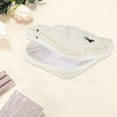 thumbnail image 3 of Unique Bargains 1 Pc Lady Portable Square Lipstick Bag for Outdoor Activities Beige Polyester, 3 of 6