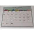 thumbnail image 1 of 1pc Pizarra Blanca Magnética Suave Calendarios Pegatina Mensaje Borrable Removible, 1 of 5