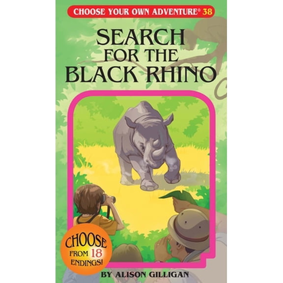 Pre-Owned Search for the Black Rhino (Choose Your Own Adventure #38), 9781937133016, 193713301X, Paperback,