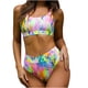 thumbnail image 2 of Conjuntos de Bikinis Traje de Baño Mujer Con Almohadilla en El Pecho Sin Aros Estampado Digital Cintura Alta Bikini Dividido Odeerbi ODB117570, 2 of 9