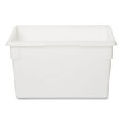 Rubbermaid Commercial Food/Tote Boxes, 21.5 gal, 26 x 18 x 15, White, Plastic