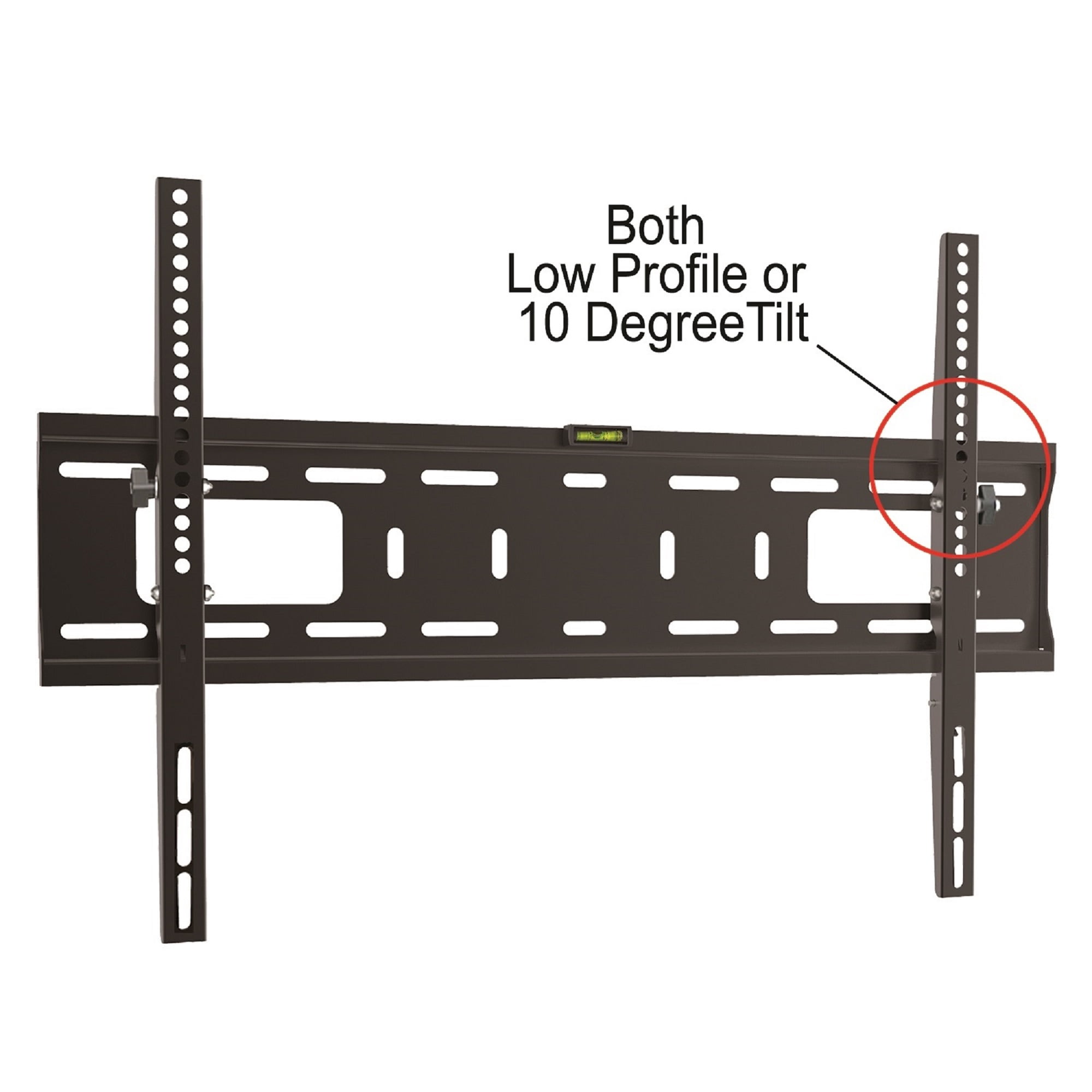 Master Mounts Ultra Low Profile Flat/Tilt Universal TV Wall Mount for Screen Sizes up to 80'' & weight up to 165 lbs