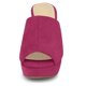 thumbnail image 2 of Sandalias De Tacón Grueso Con Plataforma De Punta Abierta Para Mujer Rosa caliente 38, 2 of 6