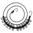thumbnail image 2 of Portable travel clothesline with 12 clothespins, 2 of 5