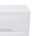 Storage Plastic Dresser 5 Stackable Drawers Clothes Toys Books