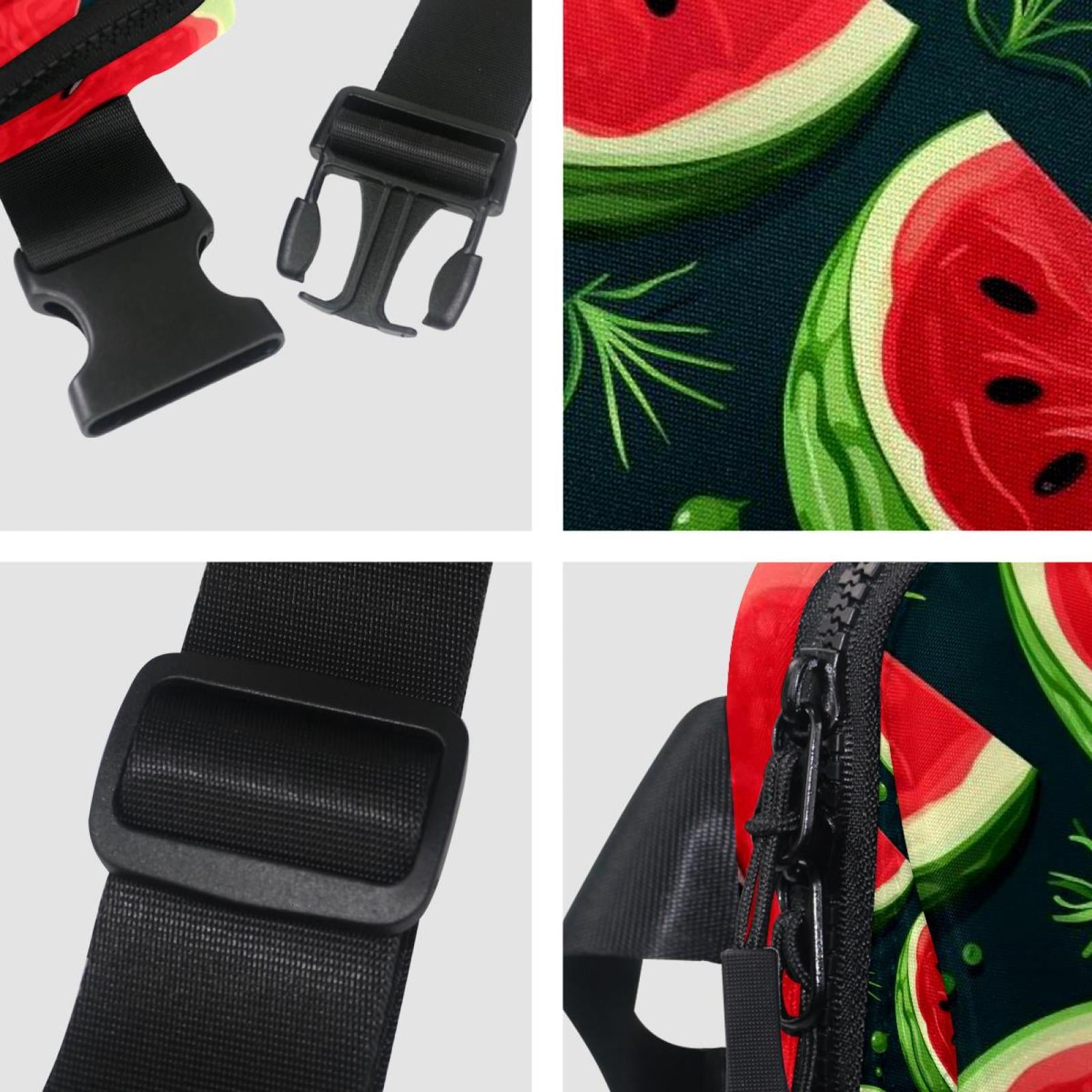 Watermelon Lightweight, Adjustable Running Belt with Extension Strap, Unisex Waist Bag, Fanny Pack, Cross Body Bag