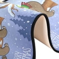 thumbnail image 6 of Dreamtimes Christmas Hat Sloth Hallway Runner Rug 2'x6' Kitchen Rug with Rubber Backing Winter Snow Non Slip Entryway Rug Runner Washable Soft Area Rug for Hallway Bedroom Kitchen Decor, 6 of 6