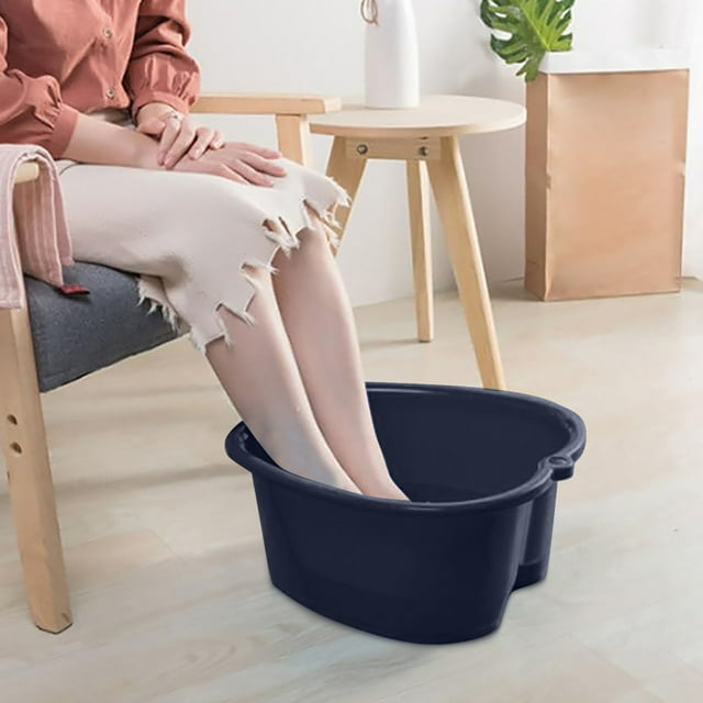 WIFKLSIIPG Foot Soaking Bath Basin Foot Bath Spa Tub Foot Bath Basin for Soaking Foot and Pedicure Foot Bath Soak Tub Foot Massager Soaking Tub at Home Spa Dead Skin Remover