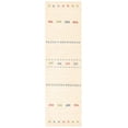 thumbnail image 2 of Safavieh Himalaya Winston Abstract Wool Runner Rug, Cream, 2'3" x 8', 2 of 8