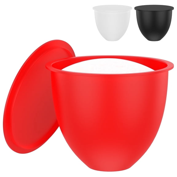 RZVNMKO 3 Pcs Silicone Stand Mixer Bowl Liners Silicone Liners for Kitchen Bowl Replacement Mixer Bowls Reuse