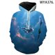 thumbnail image 3 of 2021 Nueva Sudadera Casual con Estampado 3D de Astronauta para Hombres Mujeres Niños Ropa de Calle Sudaderas con Capucha de Moda para Niños Niñas Sudaderas para Niños Abrigo Fresco, 3 of 5