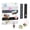 Multicolor, variant on AGCAN 8 Pack Bulletin Board Strips, Cork Board for Walls, Self-Adhesive Felt Pin Boards with 30 Push Pins, 13" x 2", Multicolor