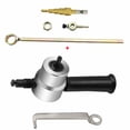 thumbnail image 1 of Metal Sheet Cutter Double Head Iron Nibbler Cutting Tool Electric Drill Attachment Modification Plate Punch Scissors Adjustable ,Multiple Speeds, 1 of 7