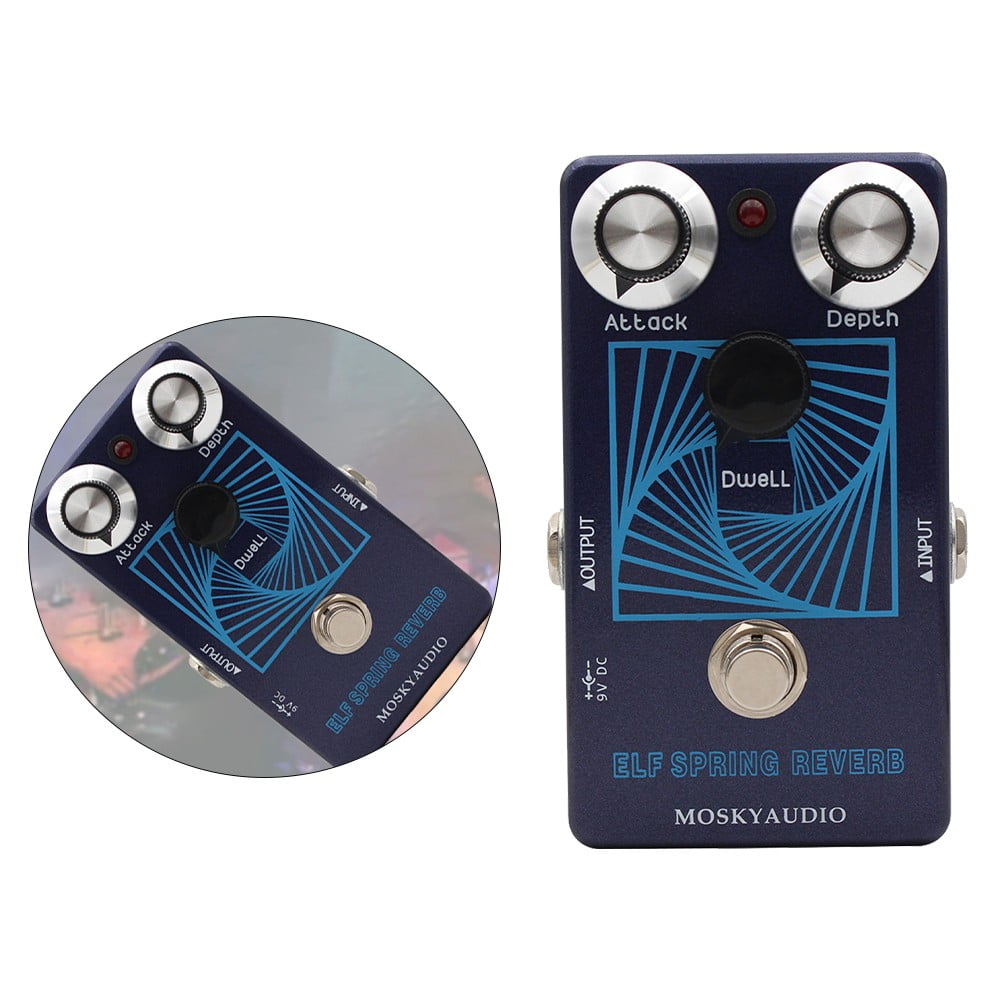 for MOSKYAUDIO for ECHO Guitar effect Pedal Reverb Pedal Unleash Soundscapes