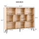 thumbnail image 2 of Yeshouse organizador de almacenamiento de 10 cubos con patas, estantería cúbica moderna independiente de 3 niveles, ideal para dormitorio, sala, oficina o exhibición de libros y objetos, 2 of 7