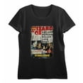 thumbnail image 3 of Wizard Of Oz Distressed Movie Cast Poster Women's Black Crew Neck Short Sleeve Crop Tee-Medium, 3 of 5