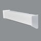 thumbnail image 3 of Soporte de acrílico para extensiones de cabello, estante para pelucas, peinado, tejido, almacenamiento profesional Blanco, 3 of 7