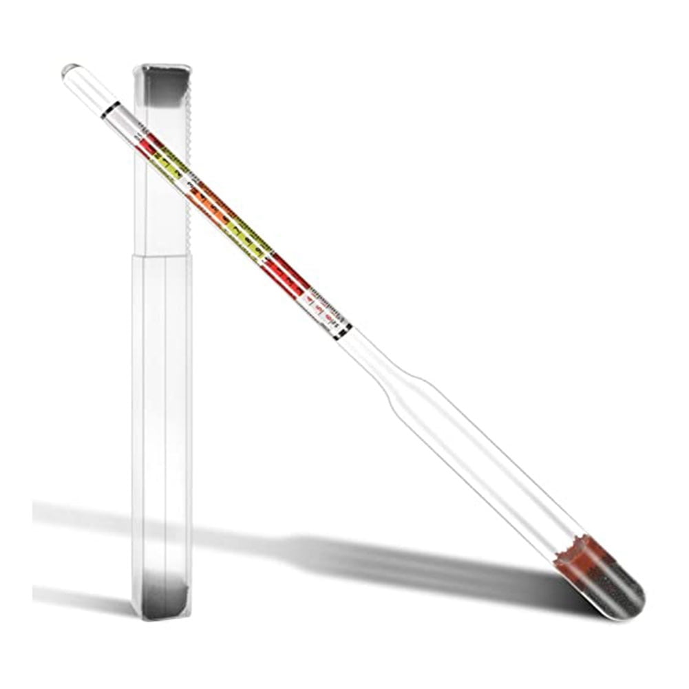 Home Wine Hydrometer, Triple Scale Hydrometer for Homemade Wine, Beer