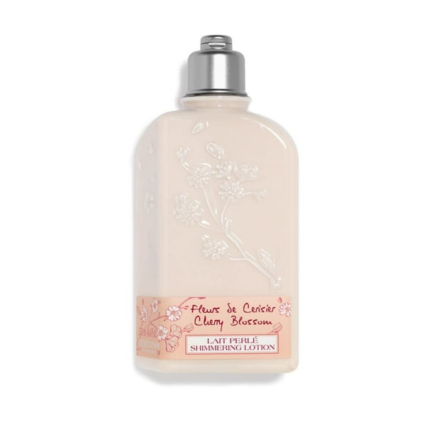 Loción L'Occitane Cherry Blossom Shimmering con manteca de karité