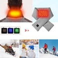 thumbnail image 4 of Grid Printed Heating Scarf Winter Warm Scarf Heating Scarf Three Gear Regulation USB Heater Heating Neck Brace Heating Pads, 4 of 4