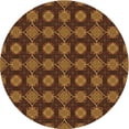 thumbnail image 1 of Ahgly Tapis d'Intérieur Lavable en Machine Carré Rouge Nuit, 3 Pieds Carré, 1 of 7