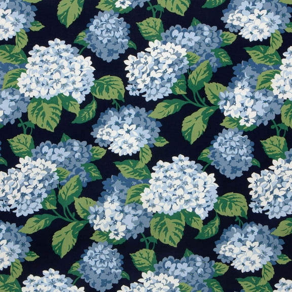 Summerwind Blue Floral ~ Fabric By the Yard